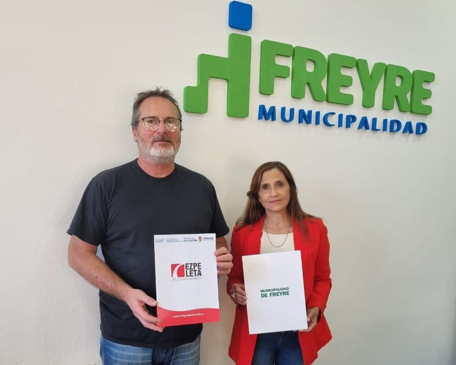 El intendente Baldo acordó la llegada a Freyre de una nueva tecnicatura que será dictada por el Instituto María Justa Moyano de Ezpeleta