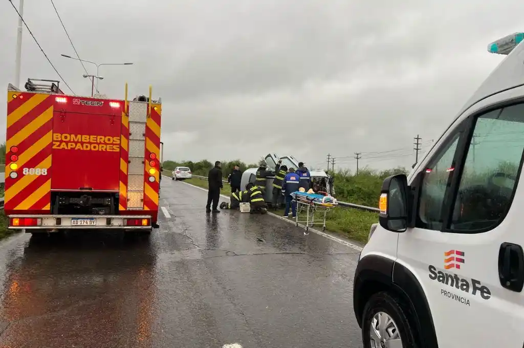 Accidente en Circunvalación Oeste