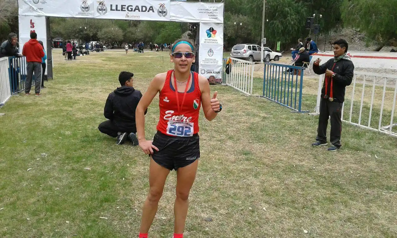 Tesuri se consagró campeona Argentina de Cross Country