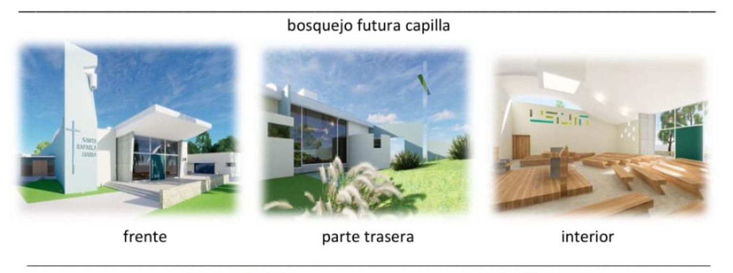 Comenzaron los trabajos de la nueva capilla Santa Rafaela María en barrio Álamos del Aero Club