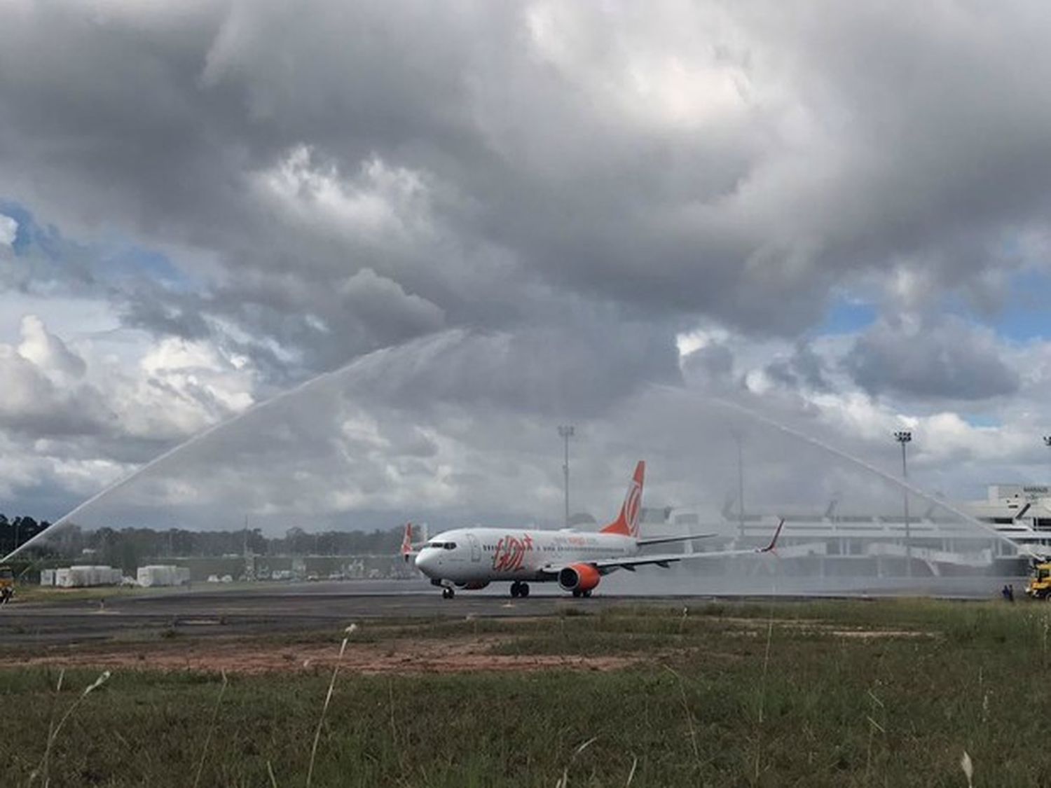 Gol inauguró sus vuelos entre Buenos Aires y Manaos