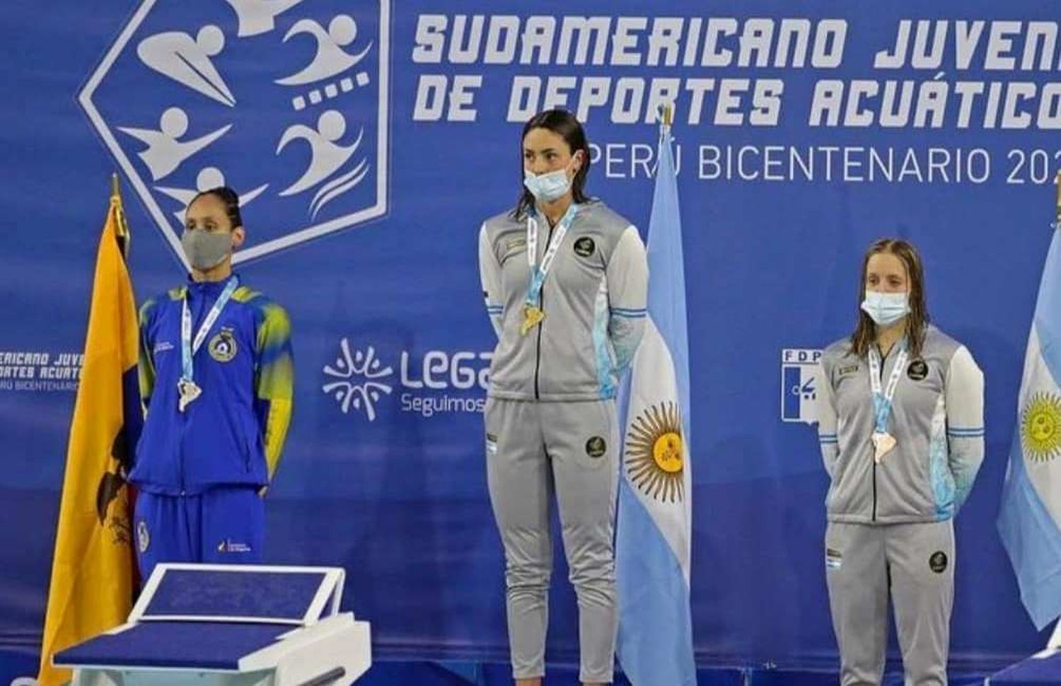 Baldino y Gauna completaron el Sudamericano con una buena cosecha