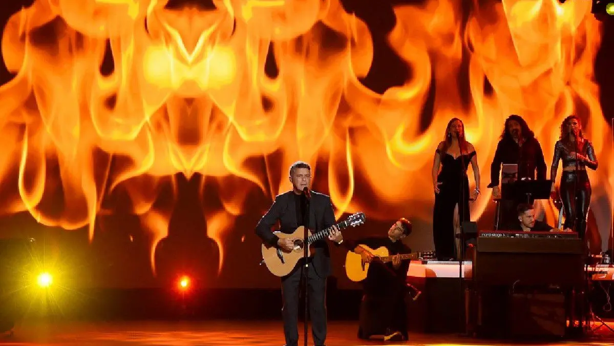 Alejandro Sanz cerró su dramática gira y este venezolano cantó con él