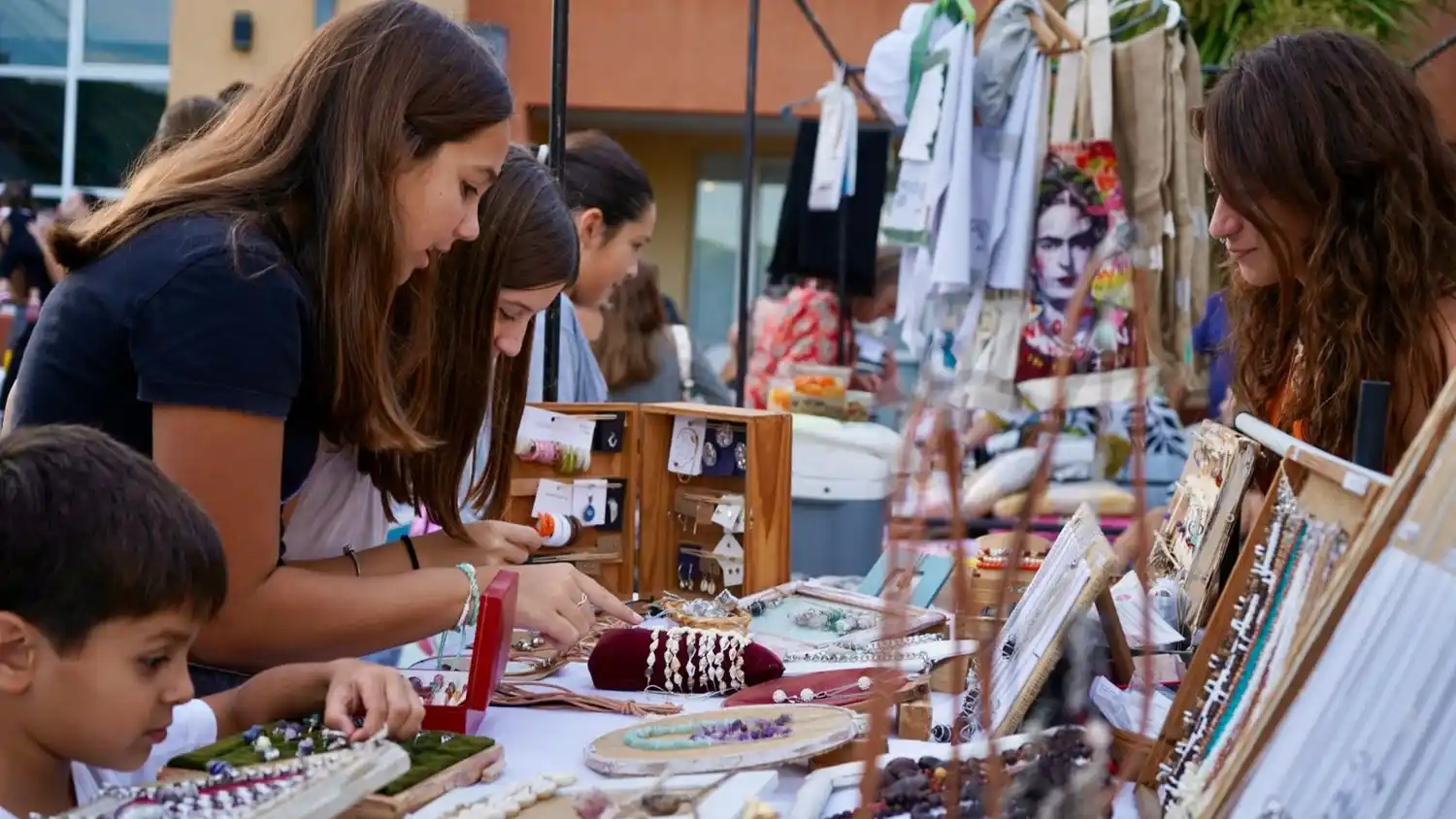 Emprendedoras. También fueron parte del festejo