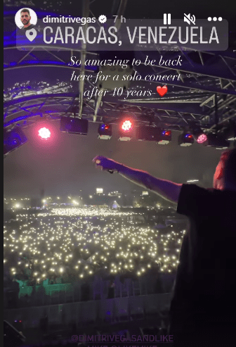 Dimitri Vegas compartió su experiencia en la Waku. Foto Instagram