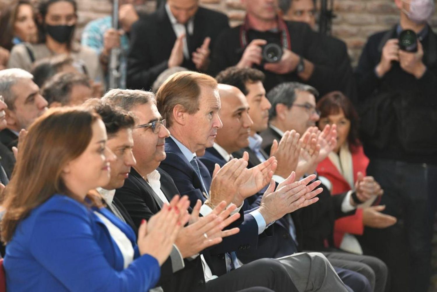 Bordet participó de la asunción de Massa