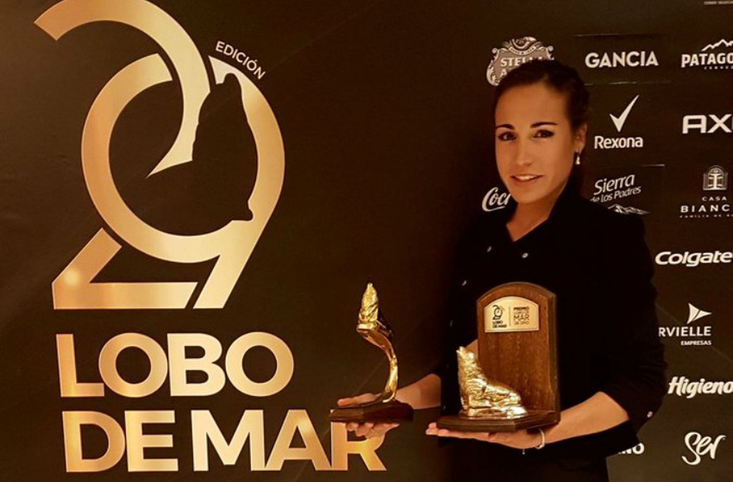 Belén Casetta se llevó el premio Lobo de Mar de Oro