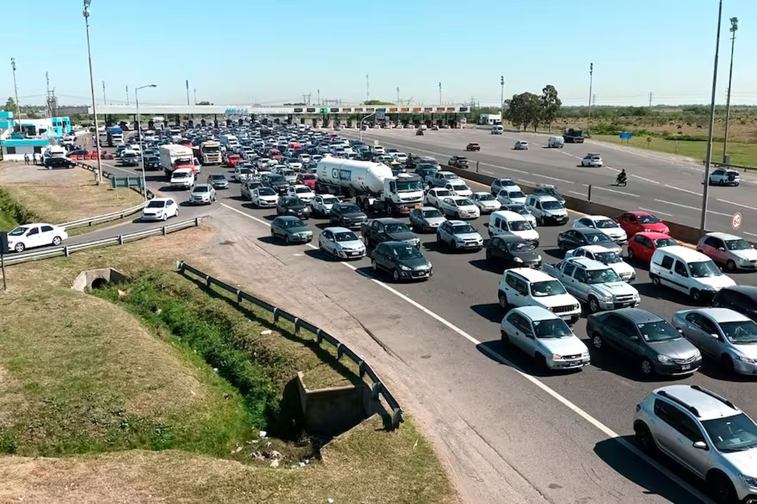 autopista colapsada