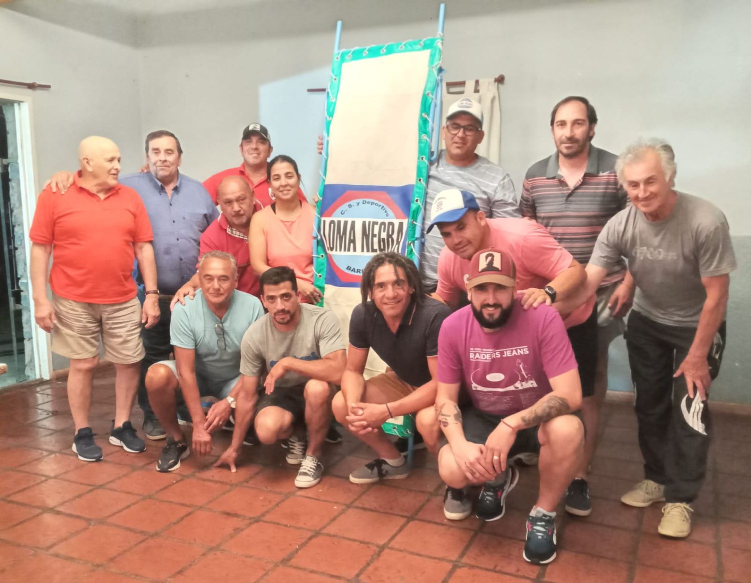 La Peña Cementista tuvo otro encuentro, con integrantes de la Comisión Directiva de Loma Negra.