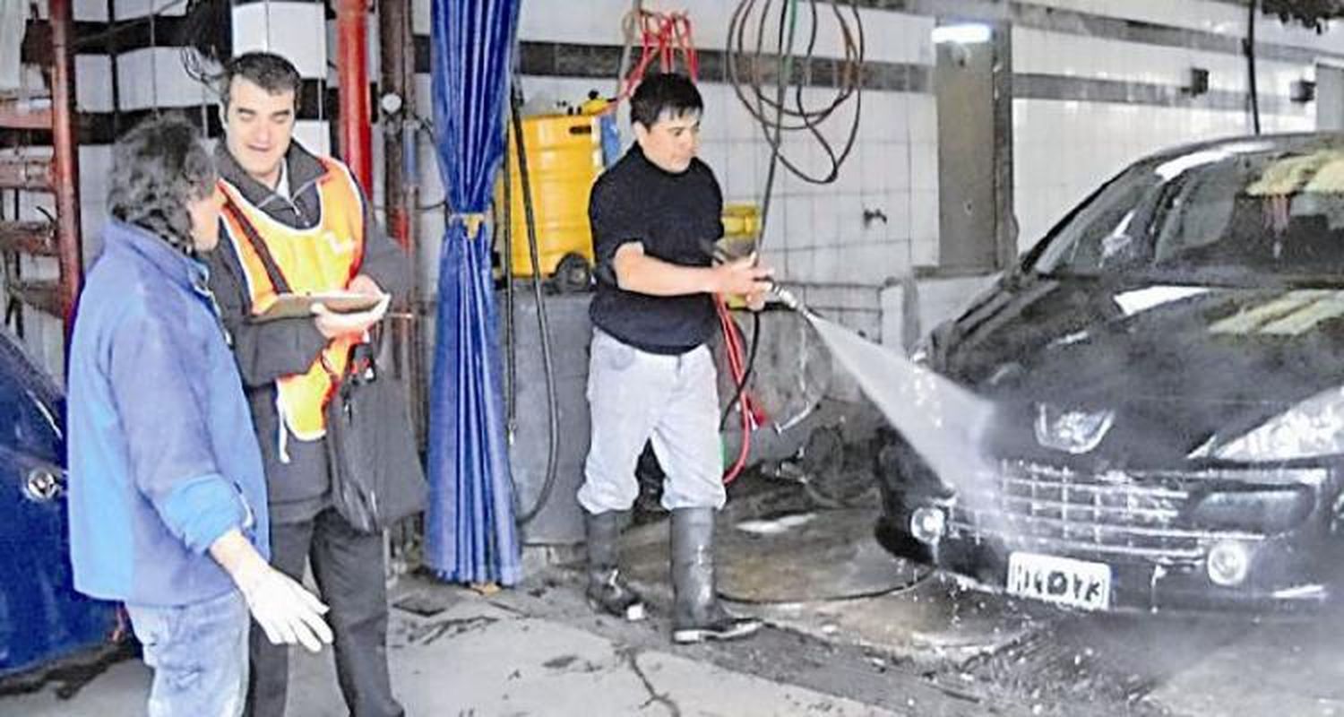 Control para los lavaderos de autos