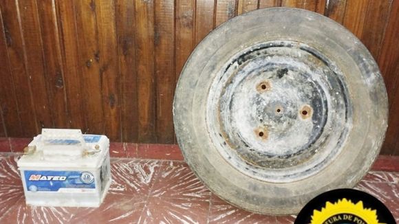Recuperan elementos robados y notifican a un hombre de 70 años
