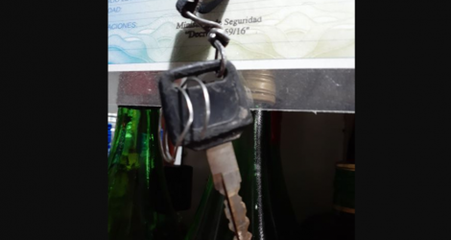 Llaves encontradas