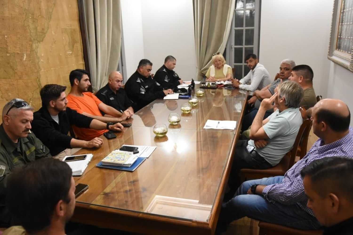 Se coordinaron acciones preventivas para la Expo Rural 2022