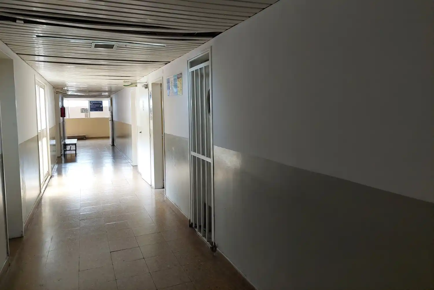 El cuerpo había sido trasladado a la morgue del Hpspital.