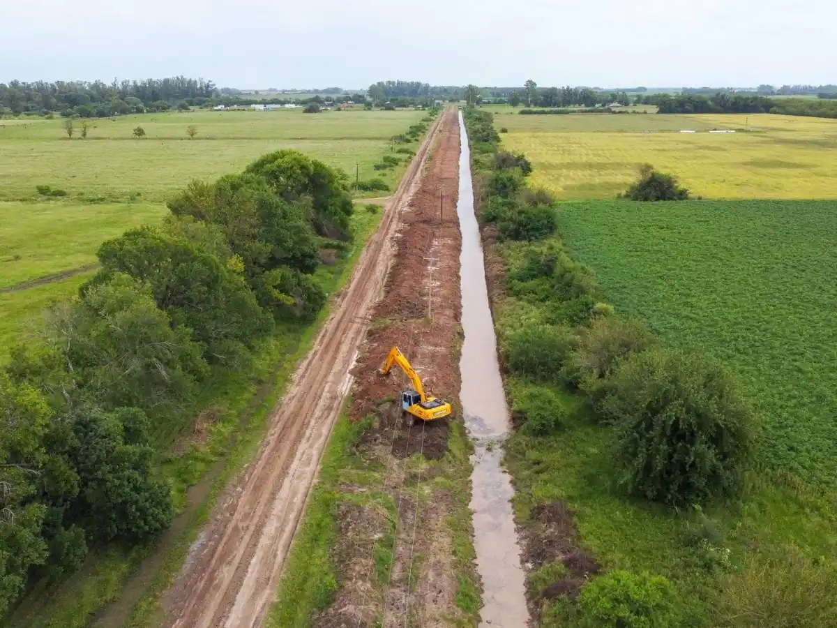 Avanzan los trabajos en el Canal de los Ingleses: 3.000 metros de obra completados