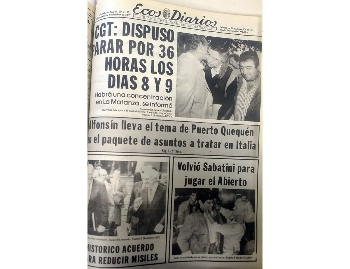 Miércoles 25 de noviembre de 1987