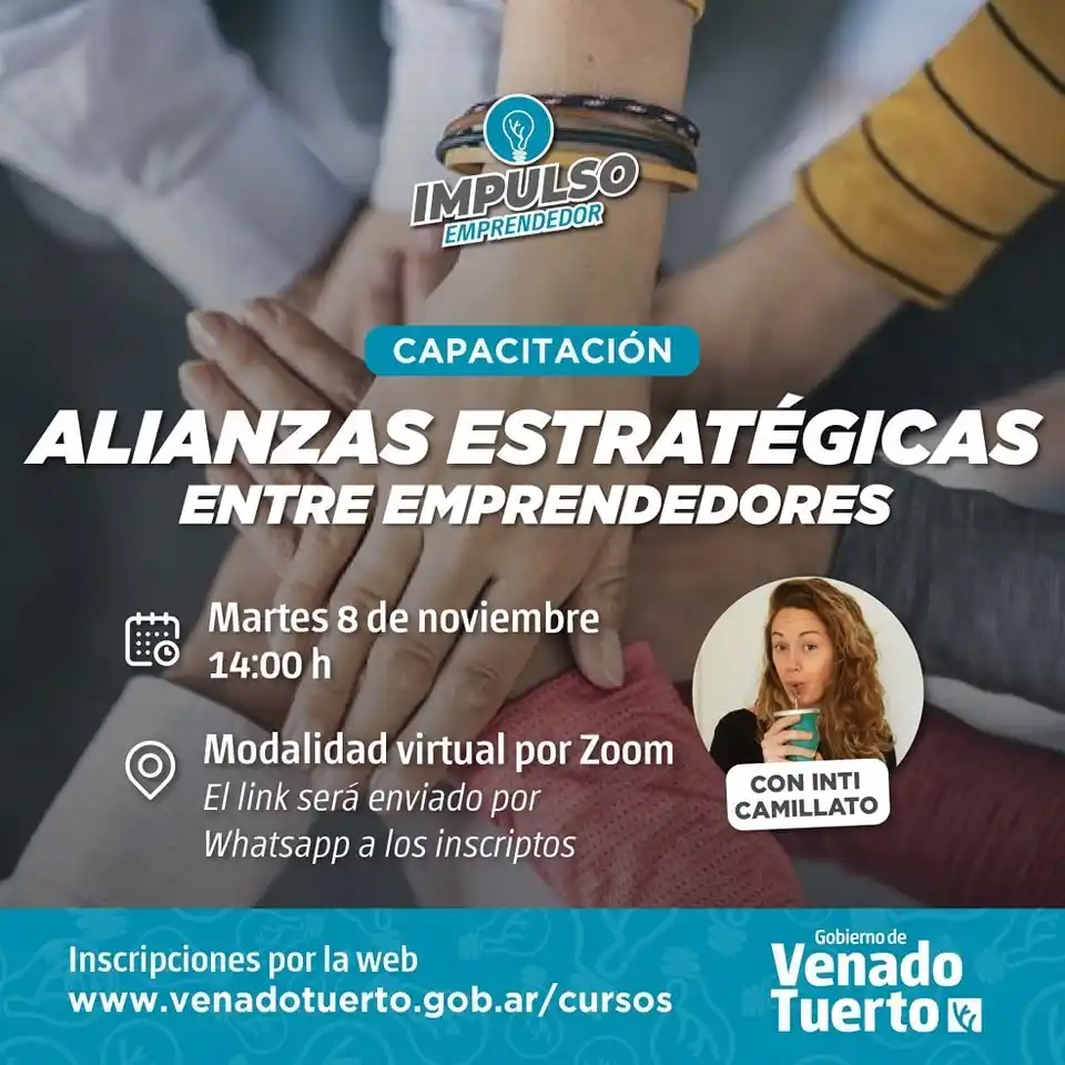 Capacitación virtual para emprendedores en alianzas estratégicas