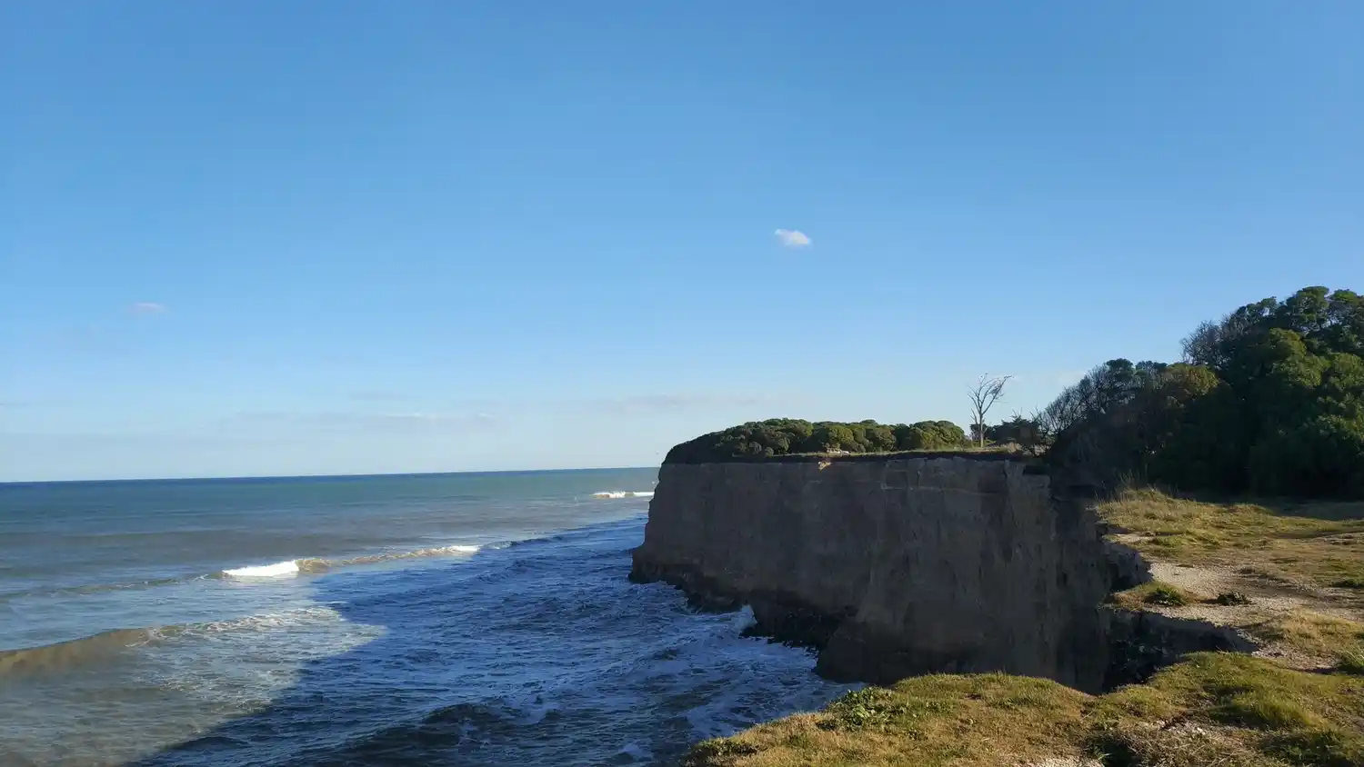 Acantilados en Mar del Plata