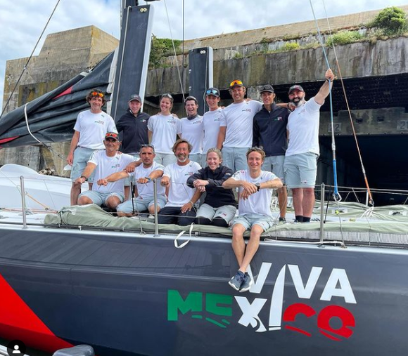 Con Eugenia Bosco en el Team México, arrancó la Ocean Race Europe en Francia