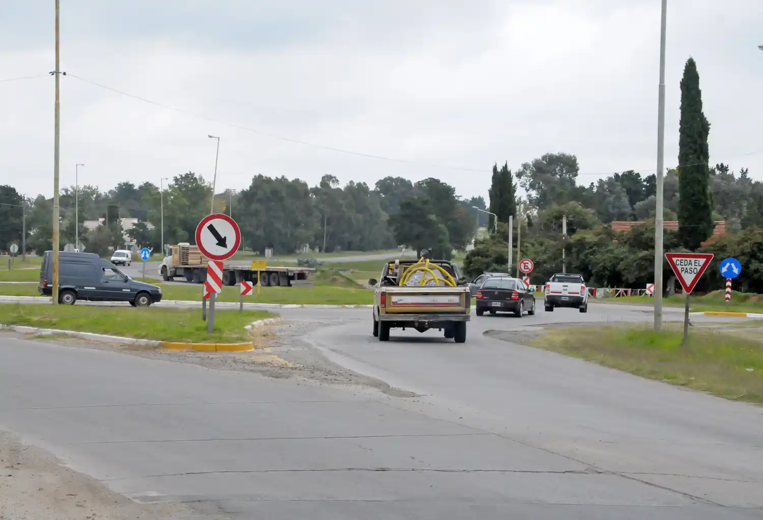 Renuevan la restricción de circulación de camiones durante los fines de semana largos