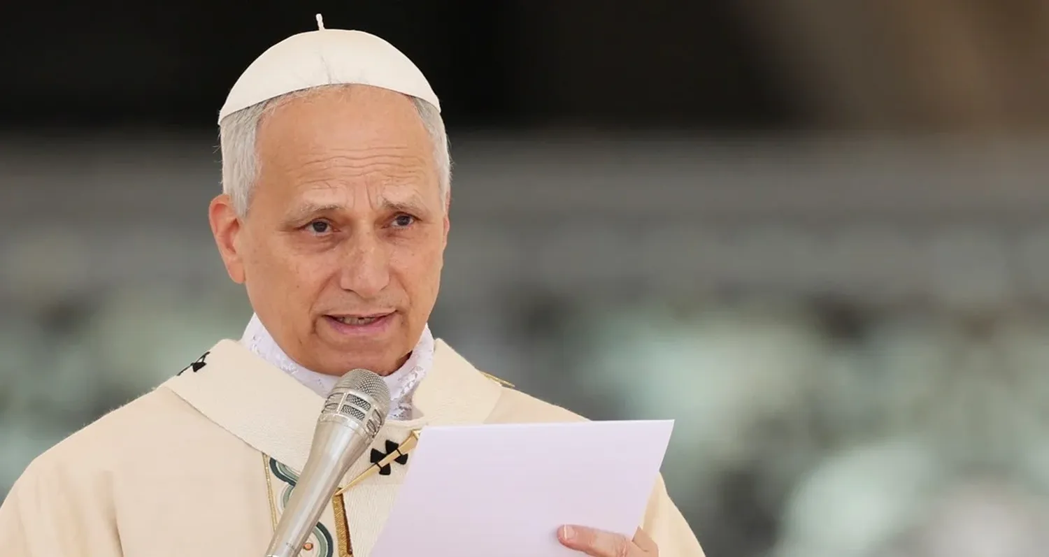 León XIV inauguró su pontificado con un llamado al amor y la unidad. Foto: Reuters.