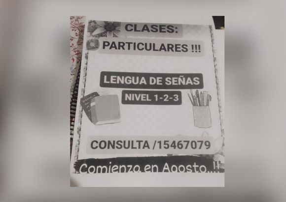 El grupo de Sordos de San Pedro dictará clases particulares de lengua de señas