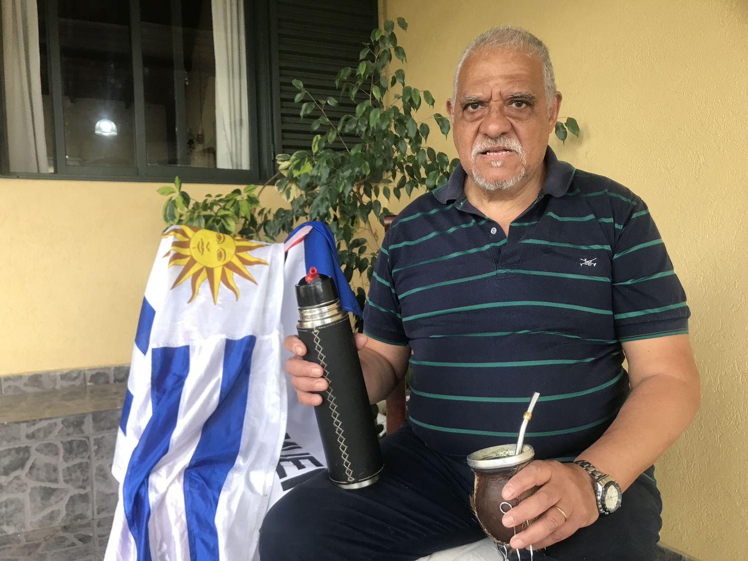 La historia de Milton, pionero del candombe en Tandil que conserva su amor por “La Celeste”