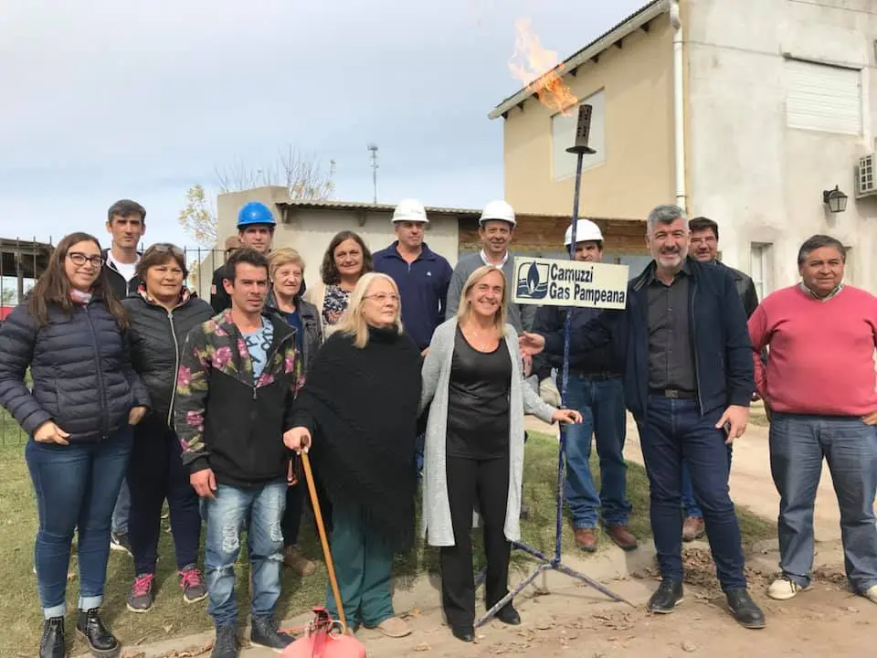 Monte: Inauguran una obra de gas que beneficia a 300 familias