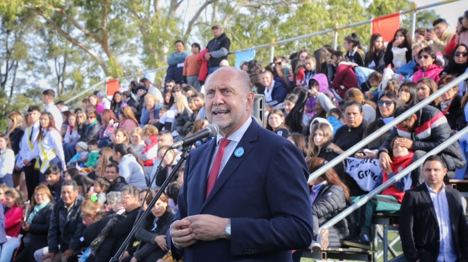 Perotti presidió el acto por el 177° aniversario de la Batalla de Punta Quebracho