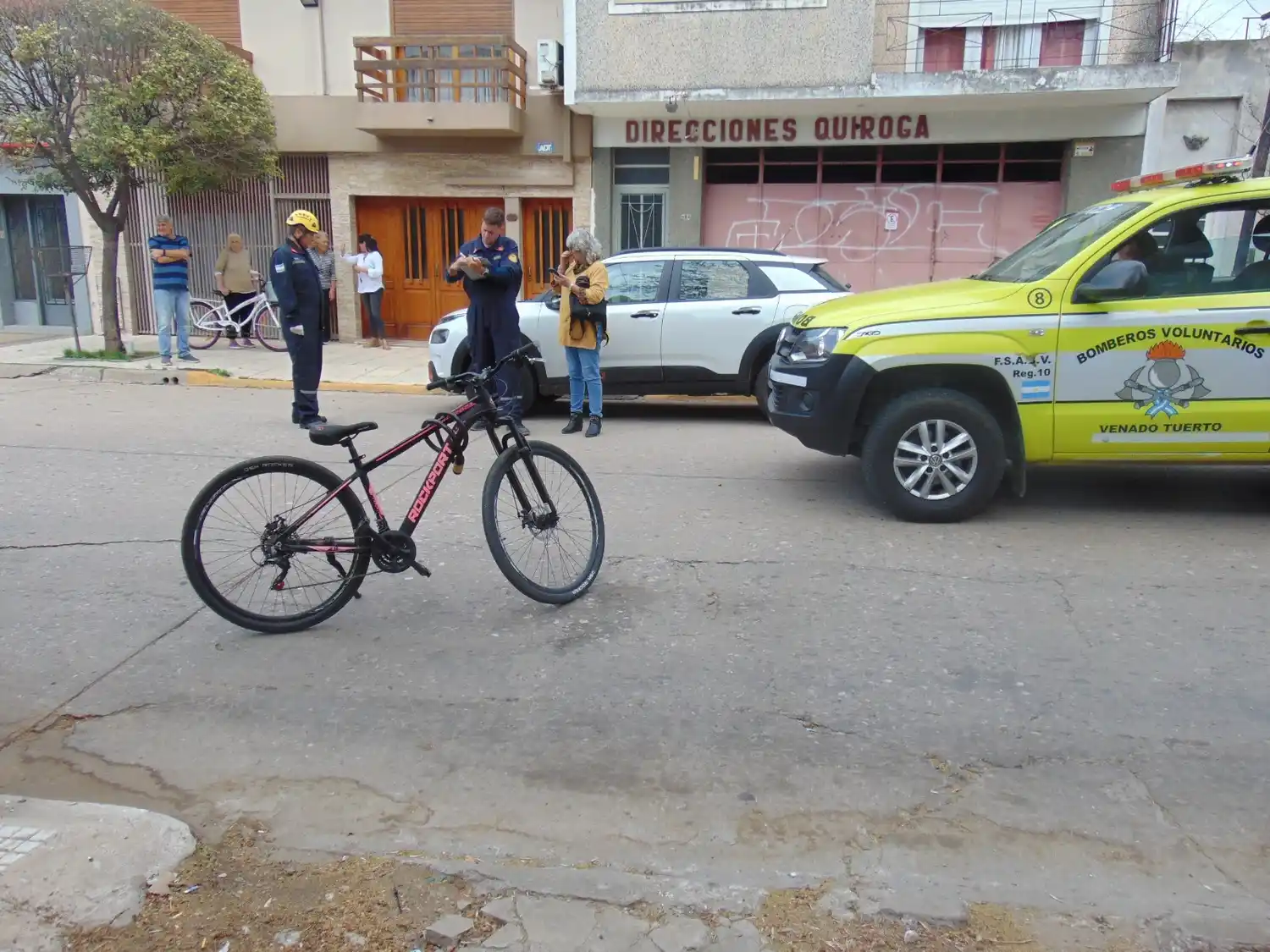 El primer episodio ocurrió en la esquina de Pellegrini y Moreno. Foto: BVVT