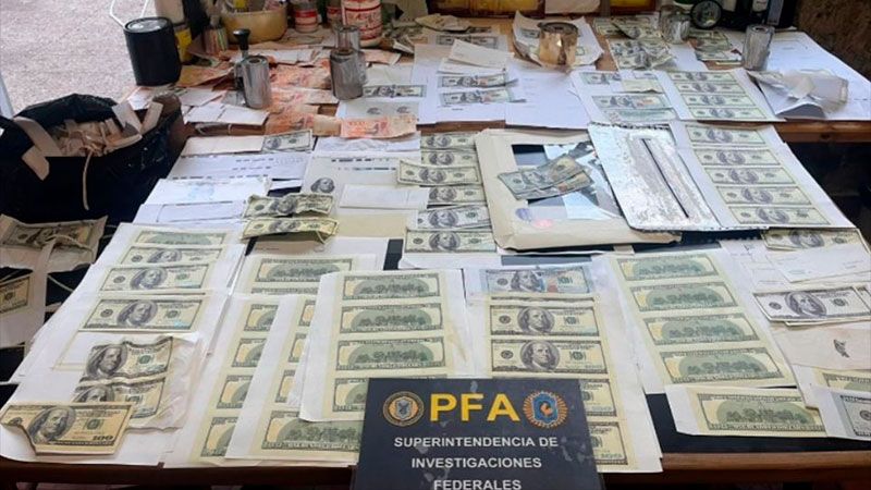 Desmantelan en Entre Ríos una "fábrica" de dólares truchos