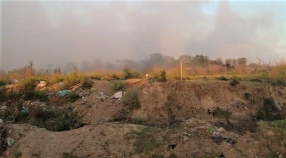 Incendio en el Basural: Bomberos intervino ante un nuevo foco
