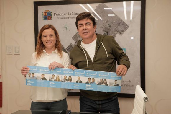 Elecciones La Matanza: Cubria y Espinoza se mostraron juntos tras las PASO