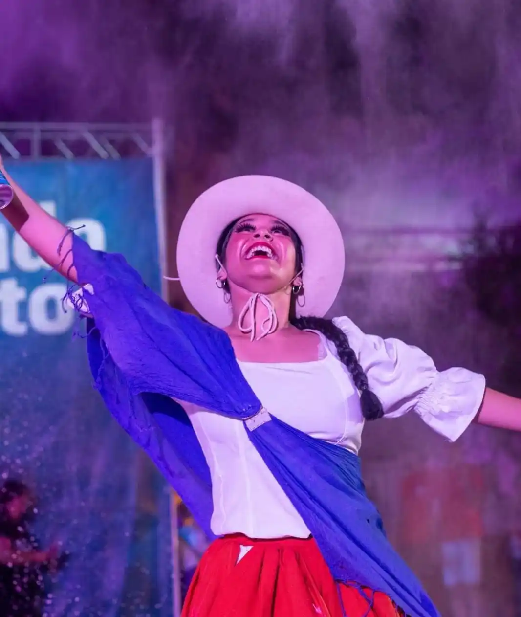 La bailarina venadense Milagros Aranda.