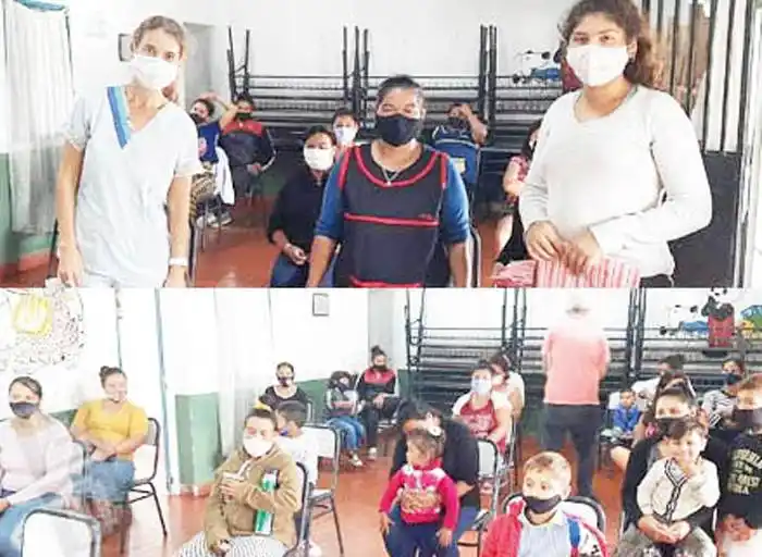 Taller de salud y alimentación en el CDI Azahares