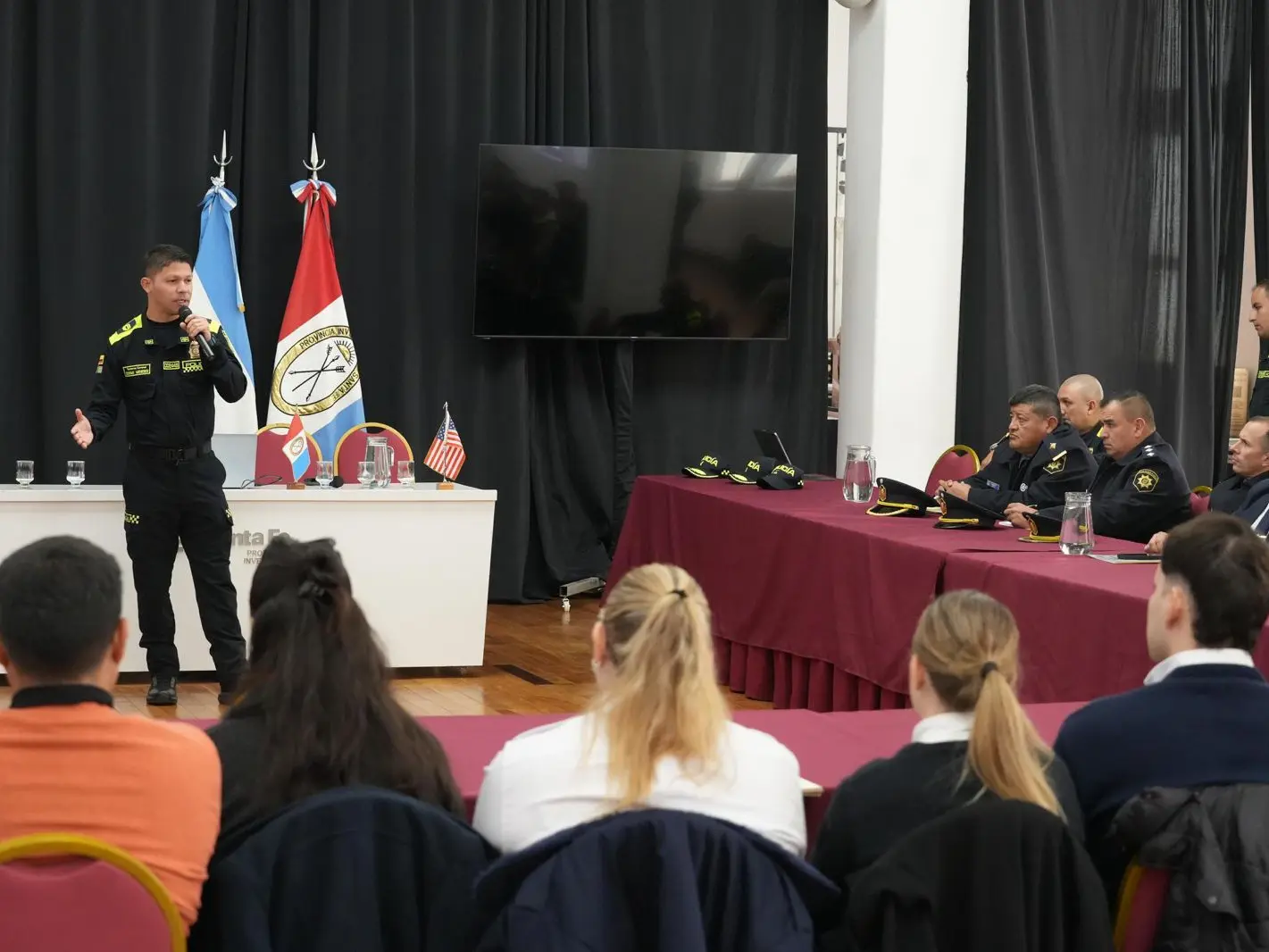 Rosario es sede de una capacitación para las fuerzas de seguridad contra el delito transnacional