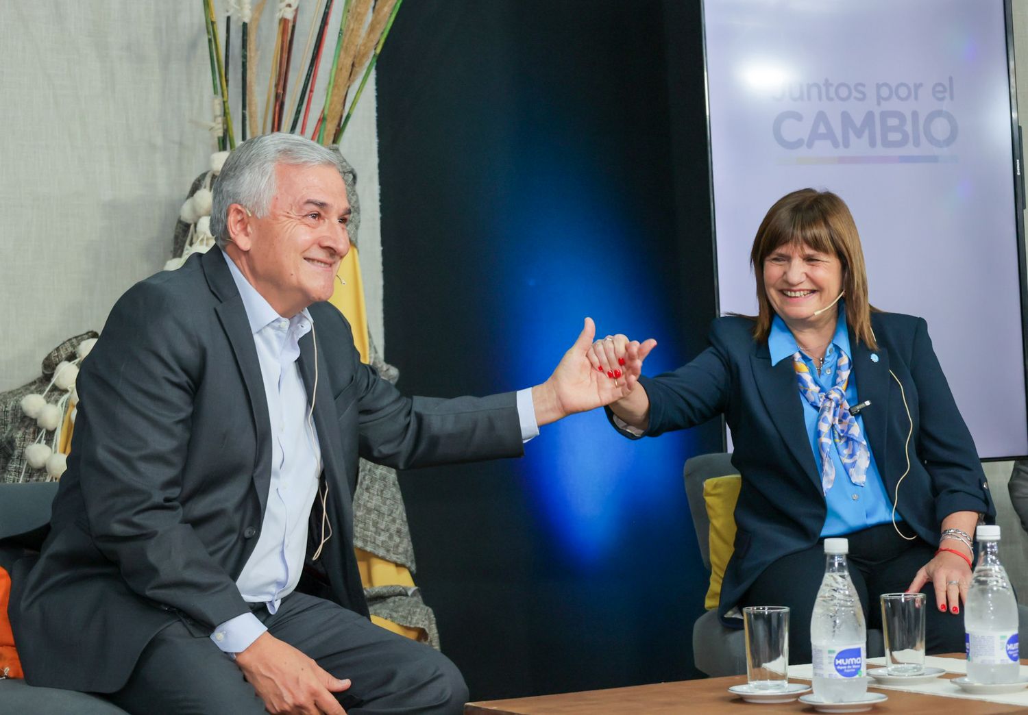 Bullrich y Morales trataron de mostrar unidad tras las críticas del gobernador a Macri