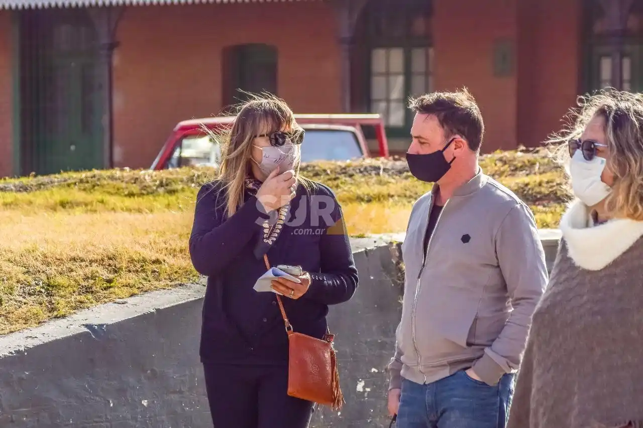 Enrico, presente en Elortondo apoyando obras e instituciones