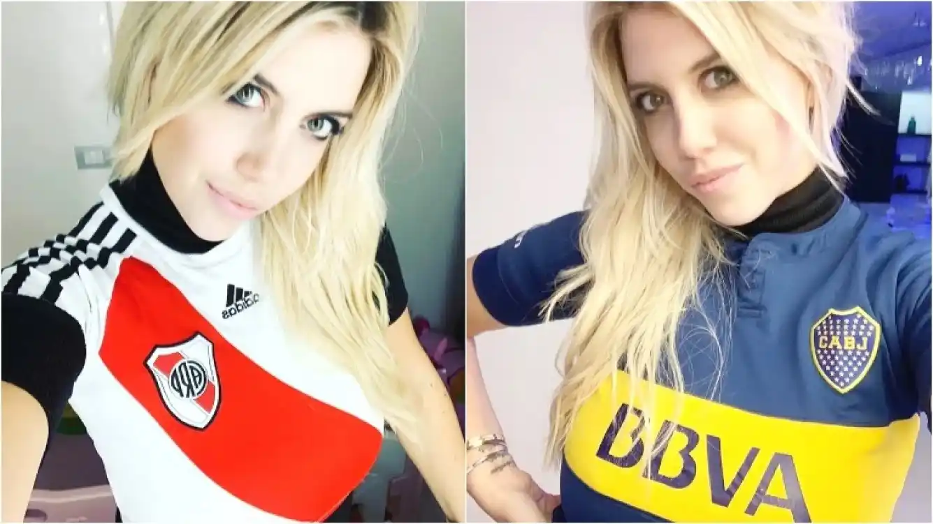 Wanda Nara otra vez protagonista: ¿Es de Boca o de River?