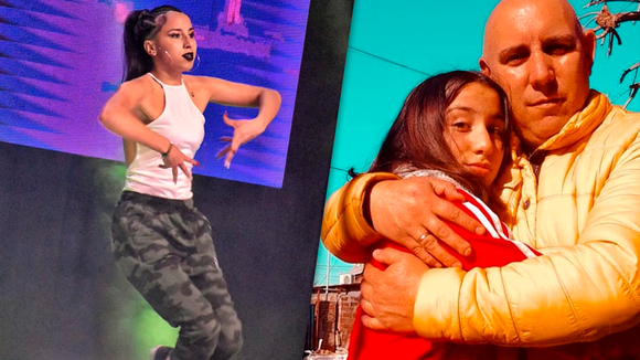 Creó una coreografía en homenaje a su papá, fallecido por coronavirus, y ganó una medalla de oro