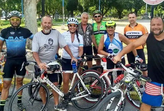 Juliano cumplió el desafío solidario con una gran satisfacción personal