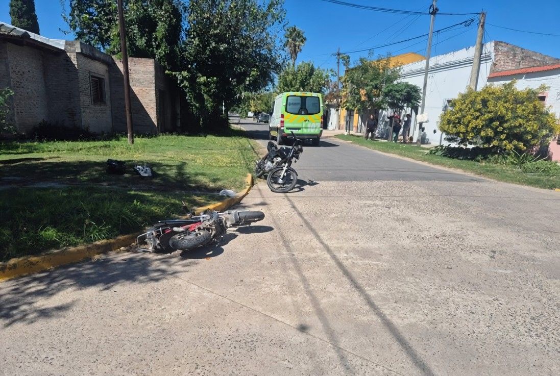 El accidente ocurrió en 11 de Septiembre y Alvarado.