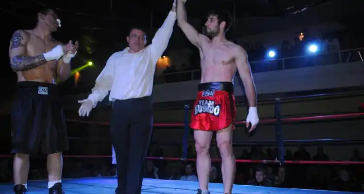 Velada de Boxeo en el Club Independencia