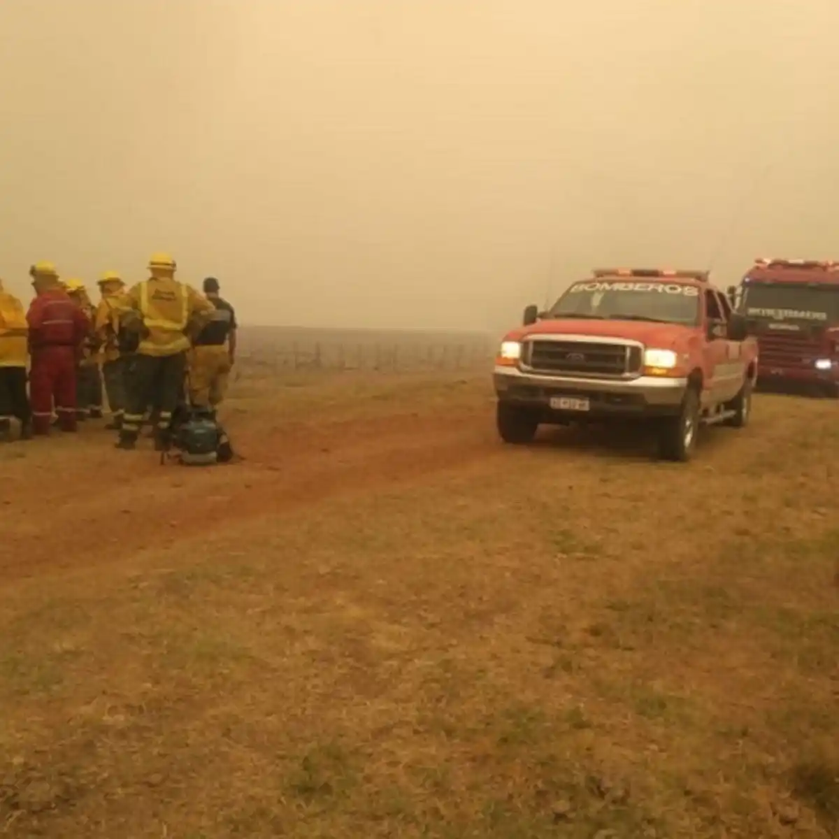 "El trabajo para combatir el fuego en Corrientes fue histórico", dijeron desde Defensa Civil bonaerense