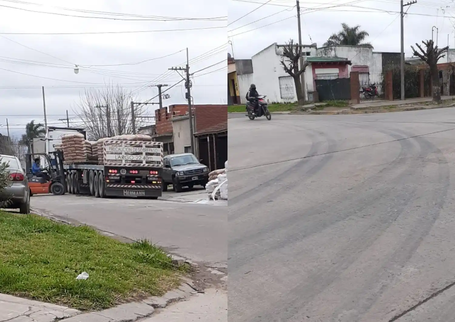 11 de Septiembre: se rompe todo por el peso