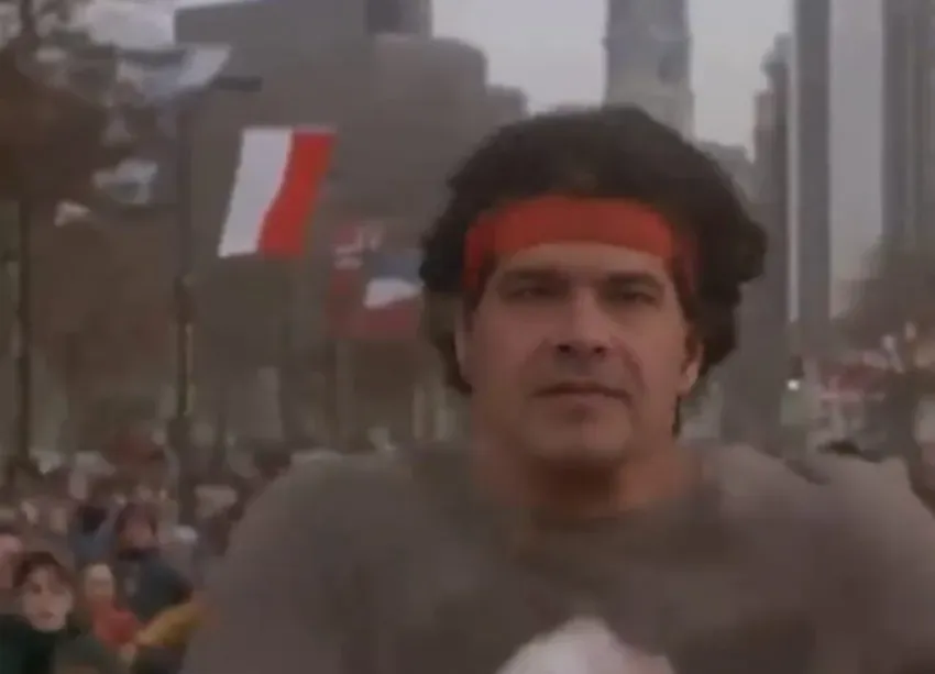 Jorge Capitanich estrenó un insólito spot de campaña de cara a las elecciones: “El Coqui Balboa”