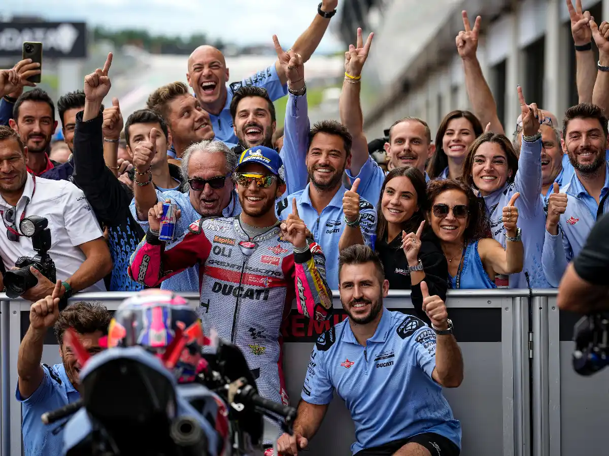 Bastianini logró su primera “pole” en Austria