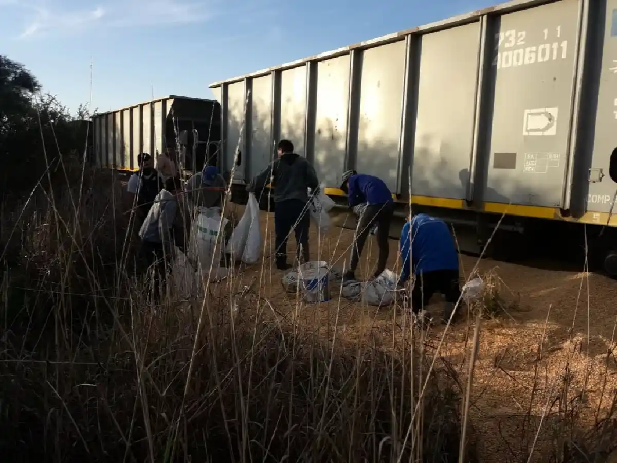 Asaltos a trenes: usuales en otros lados, casi desconocidos en esta zona