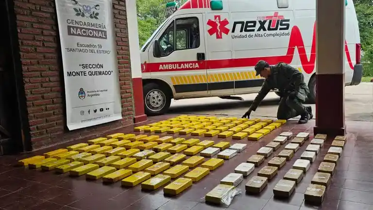 Un total de 129 paquetes