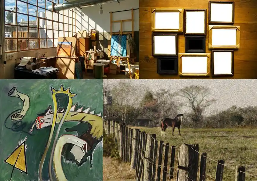 Inauguran muestras de artes visuales